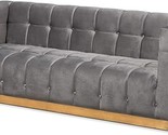 Baxton Studio Sofa, Gray - $1,504.99