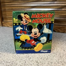 Happy 75th Birthday!  Mickey Mouse 70 3-Ply Kleenex Disney 2004 New In Box - $21.84