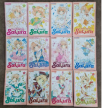 Cardcaptor Sakura-Clear Card Manga Volume 1-12 Full Set English Version Comic  - £159.07 GBP