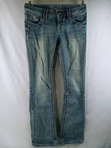 Miss Me The M Series Jeans size 26 inseam 30 boot cut X1021BL Marigold W... - £23.50 GBP