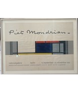 Piet Mondrian Original Framed Exhibition Poster at the Nationalgalerie i... - $1,370.64 CAD