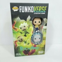 Pop! Funkoverse Rick And Morty Strategy Game Brand New 2 Pack Board Game... - £19.43 GBP