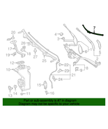 MERCEDES-BENZ OEM C &amp; GLC AMG Front Window Wiper Blade Set A2058205700 |... - $79.25 CAD