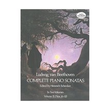 Ludwig Van Beethoven Complete Piano Sonatas Volume 2 (Nos. 16-32) Ludwig van Bee - $31.00