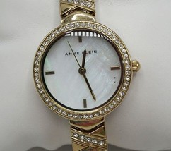 Anne Klein Wrist Watch Analog Quartz Ladies Watch Mother of Pearl Dial - £15.56 GBP