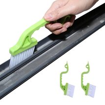 2pcs Hand-held Groove Gap Cleaning Tools Door Window Track Kitchen Clean... - £9.50 GBP