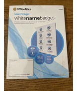 OfficeMax Laser Inkjet White Name Badges - $148.25 MXN