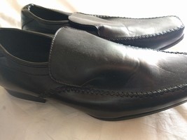 Mens Shoes - Charles Southwell Size 7 UK Synthetic Black Shoes - $18.00