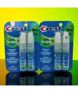 Crest Breath Mist With Scope Cool Peppermint 0.24 Oz Each 4 Bottles Total - €13,27 EUR