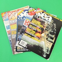 Sea Classic Magazine Navy War History Lot 5 Issues 1997 Jan Feb May June Aug - $39.15