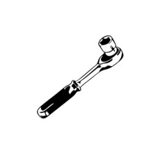 Socket Ratchet Tool Svg Download, Mechanic ratchet svg file, Ratchet Spa... - €1,69 EUR