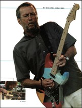 Eric Clapton Crashocaster Custom Fender Stratocaster by Crash pin-up pho... - $4.01