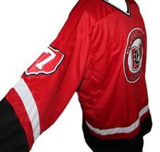 Any Name Number Cleveland Barons Custom Retro Hockey Jersey New Red Any Size image 4