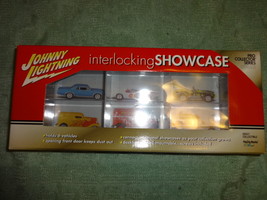 Johnny Lightning Interlocking Showcase Pro Collector Series For Diecast Cars - £13.62 GBP