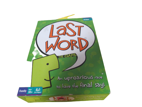 Last Word The Game by Buffalo Games 2005 Edition Family Game Ages 10+ Complete - $11.88