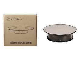 Rotary Display Turn Table 8 Inches w Silver Top 1/43, 1/64, 1/32, 1/24 A... - £37.41 GBP