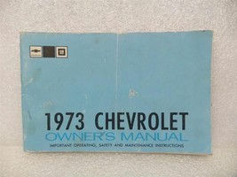 1973 Chevrolet Chevy Owners Manual 16000 - $16.82