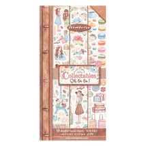 Stamperia Collectables Double-Sided Paper 6&quot;X12&quot; 10/Pkg-Oh La La SBBV23 - $250.59 MXN