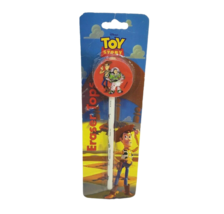 DISNEY TOY STORY WOODY + BUZZ ERASER TOPS PENCIL NEW IN PACKAGE COLLECTABLE - $19.00