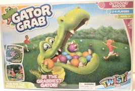 Gator Grab Game By TWIST-TIME Indoor Outdoor Fun Age 3+ - £22.91 GBP