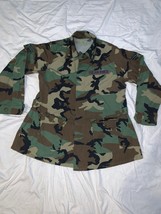 NEW WOMENS US AIR FORCE MATERNITY WOODLAND BDU HOT WEATHER COAT JACKET 12L - £18.83 GBP