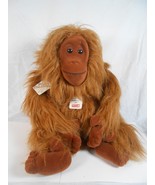 Vintage Plush Creations 22&quot; Large Long Hair Orangutan Monkey Ape Animal Toy - £14.46 GBP