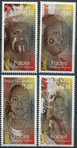 Papua New Guinea. 2017. Faces of the Southern Region (MNH OG) Set of 4 s... - $11.41
