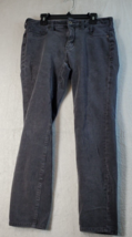 Pilcro and the Letterpress Jeans Women 28 Black Denim Pockets Pull On Belt Loops - £19.51 GBP