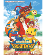 Digimon Savers Complete Series Vol.1-48 End Anime DVD [English Dub] [Fre... - $46.48 CAD