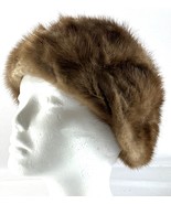 Vintage Mink Fur Pillbox Hat by Wm. H. Block Co – 1950s 60s Classic Style - $79.00