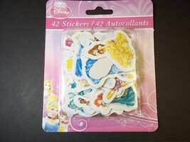 Disney Princess blister pack of card stickers NIP - £2.15 GBP