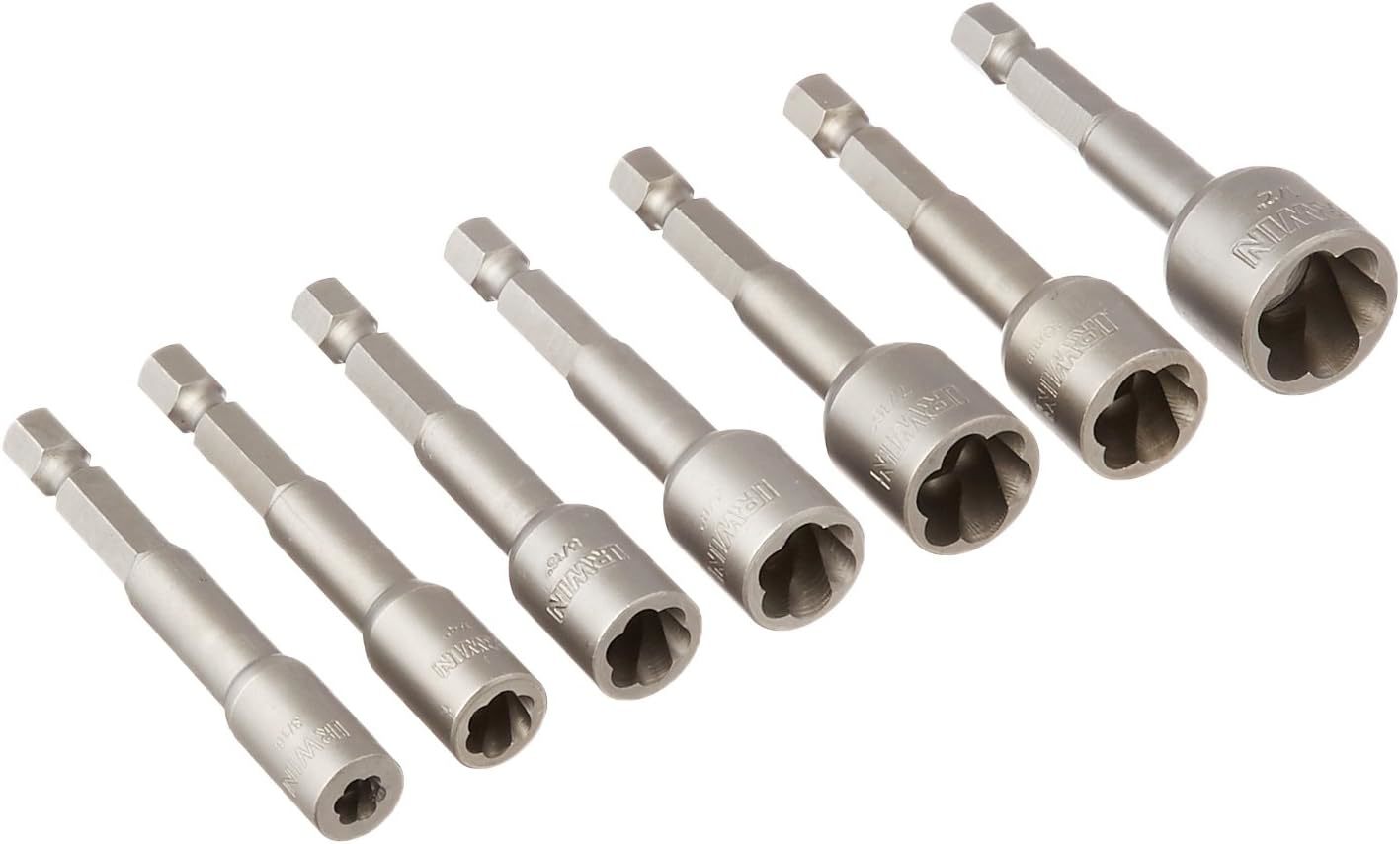 Irwin Industrial Toolspower-Grip Screw And Bolt Extractor Set, 7-Piece (394100) - $41.99