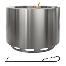 Outsunny Smokeless Fire Pit: Portable &amp; Safe - $199.99