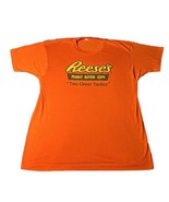 Vintage Reese&#39;s Peanut Butter Cups T-Shirt 1980s Single Stitch Size XL EUC - £14.57 GBP