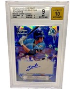 2023 Adrian Santana Bowman Chrome Draft Sapphire Selections Auto BGS 9/1... - $666.13 MXN