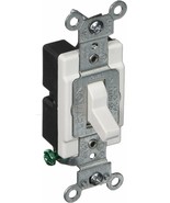 Lighted Quiet Single Pole Switch - Leviton - £15.69 GBP