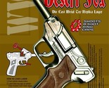 DESERT FOX DIE CAST METAL TOY REPLICA LUGER SHOOTS 8 SHOT Made in Spain - $28.00