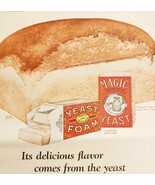 1925 Northwestern Magic Yeast Foam Tablets Bread Advertisement Baking Do... - $34.26 CAD