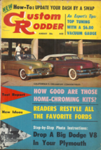 Custom Rodder - August 1958 - 1936 Ford Roadster, 1951 Mercury Convertible, More - £6.27 GBP