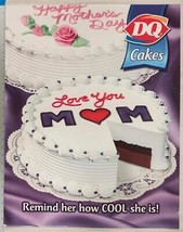 Dairy Queen Poster Mother&#39;s Day 22x28 dq2 - £62.38 GBP