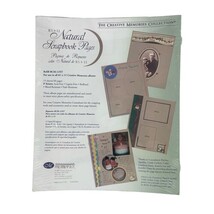 Creative Memories Natural Scrapbook Pages 15 Sheets/30 Pages 8.5&quot; x 11&quot; ... - $34.09 CAD