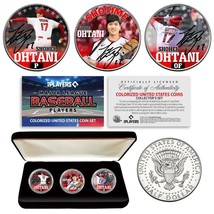 SHOHEI OHTANI Shotime Officially Licensed JFK Half Dollar 3-Coin Set w/ Box - $33.62