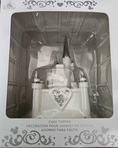 Disney&#39;s FairyTale Wedding Fantasyland Castle Cake Topper Porcelain 9&quot; Hx8&quot; Diam - £45.13 GBP