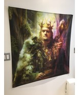 TALK Lord of the Flies &amp; Birds &amp; Bee Album Cover Flag Wall Tapestry 4x4 ... - $38.86 CAD