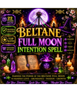 230 WITCHWES MAY 1 50-1000X COVEN BELTANE INTENTION MANIFEST GOALS MOON ... - $77.77+