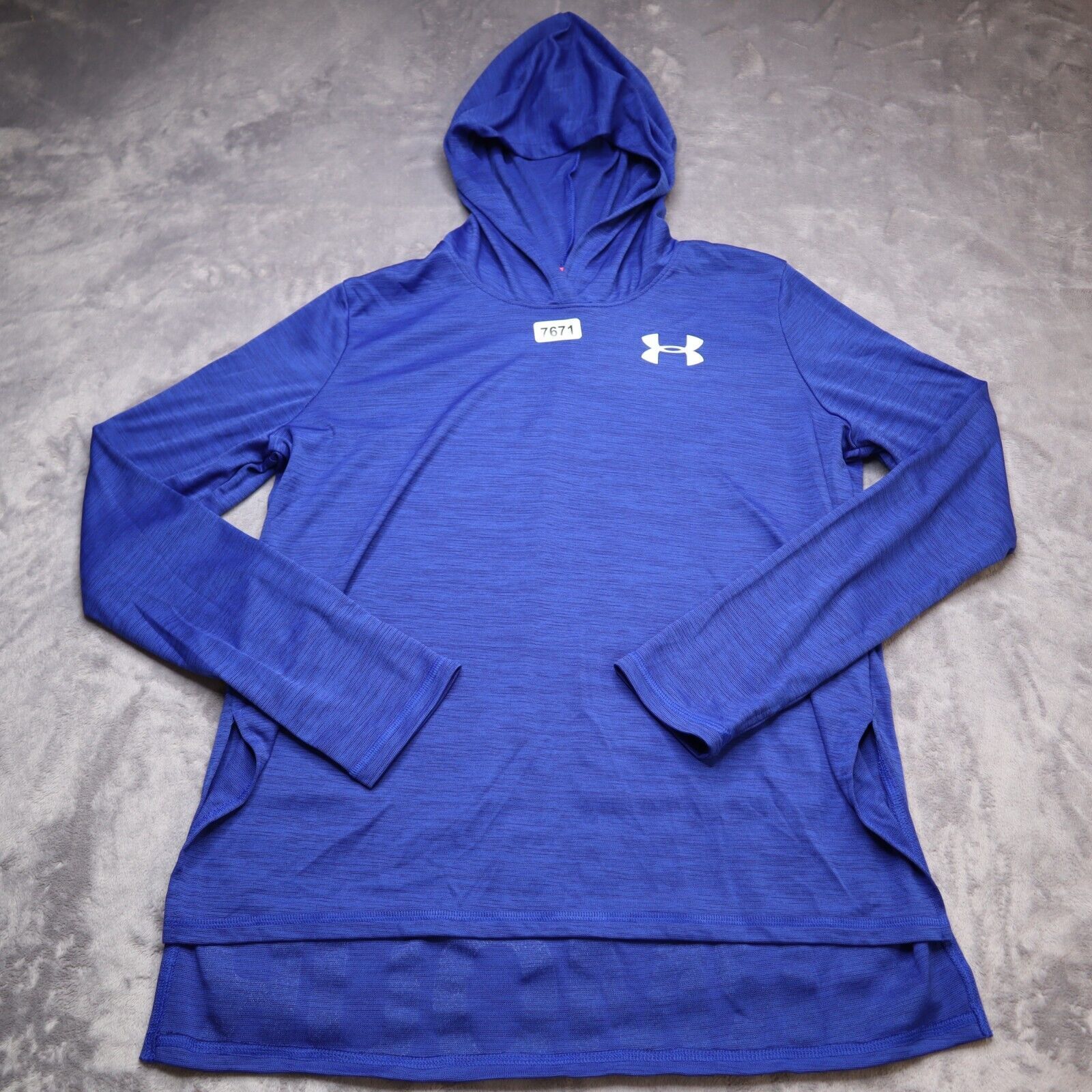 Primary image for Under Armour Loose Fit Hoodie Sweatshirt Youth XL Blue Athletic Casual Pullover