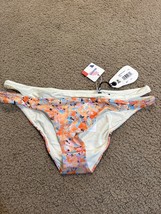 NWT prAna sugar shore impression Swim Bottoms Size medium floral hip cut... - $17.59
