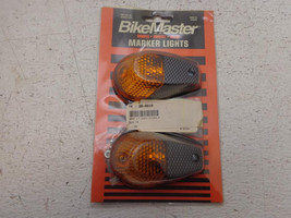 Bike Master Universal Flush Mount Amber Mini Marker Lights - £14.70 GBP