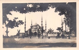 Istanbul Costantinopoli Cascante Street Vista Blu Moschea ~ Vero Foto Cartolina - £6.82 GBP
