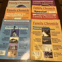 Lot of 7 Family Chronicle Magazines from 2000-2005 - £9.04 GBP